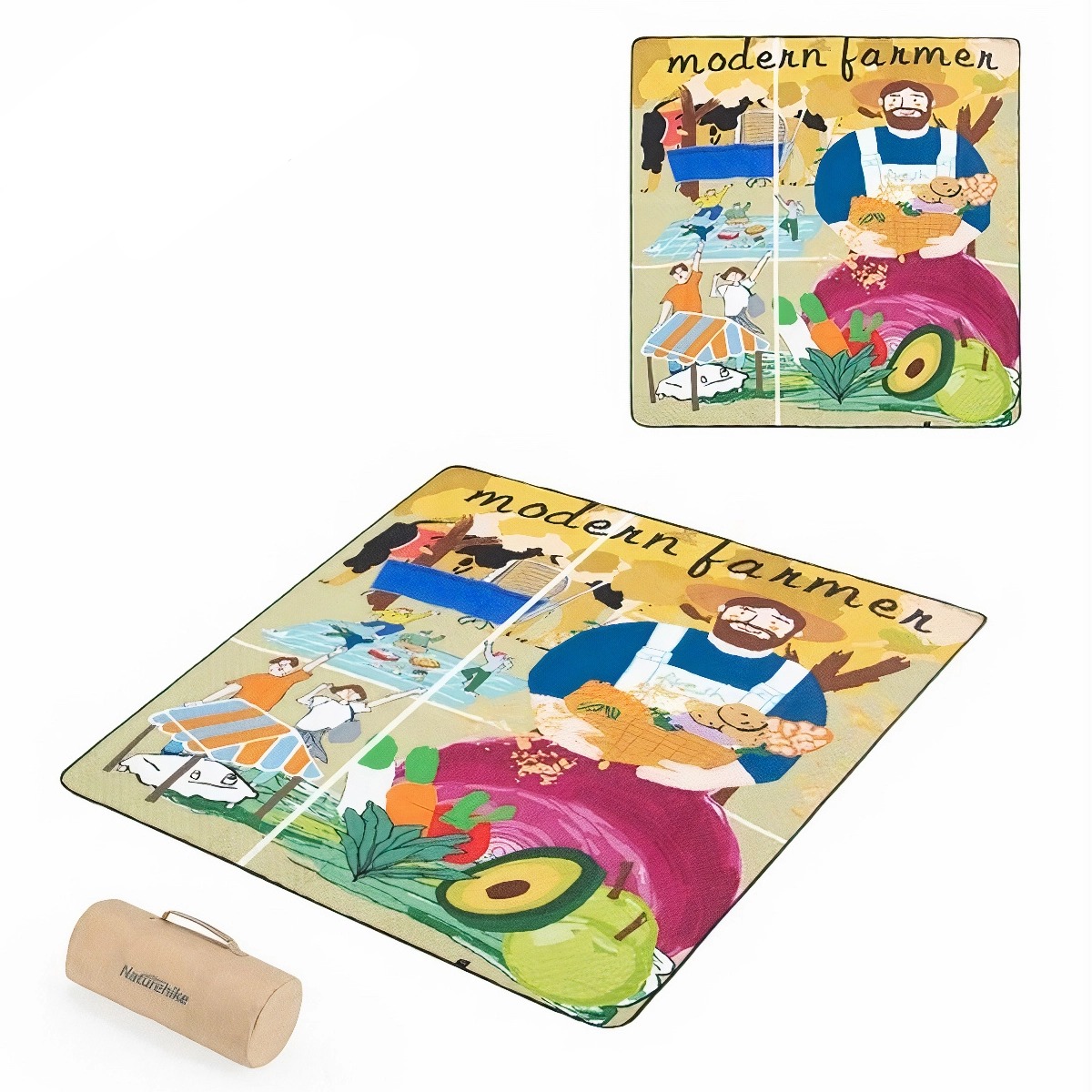 Naturehike Thảm Dệt Cắm Trại Dã Ngoại Cho 4 Đến 10 Người