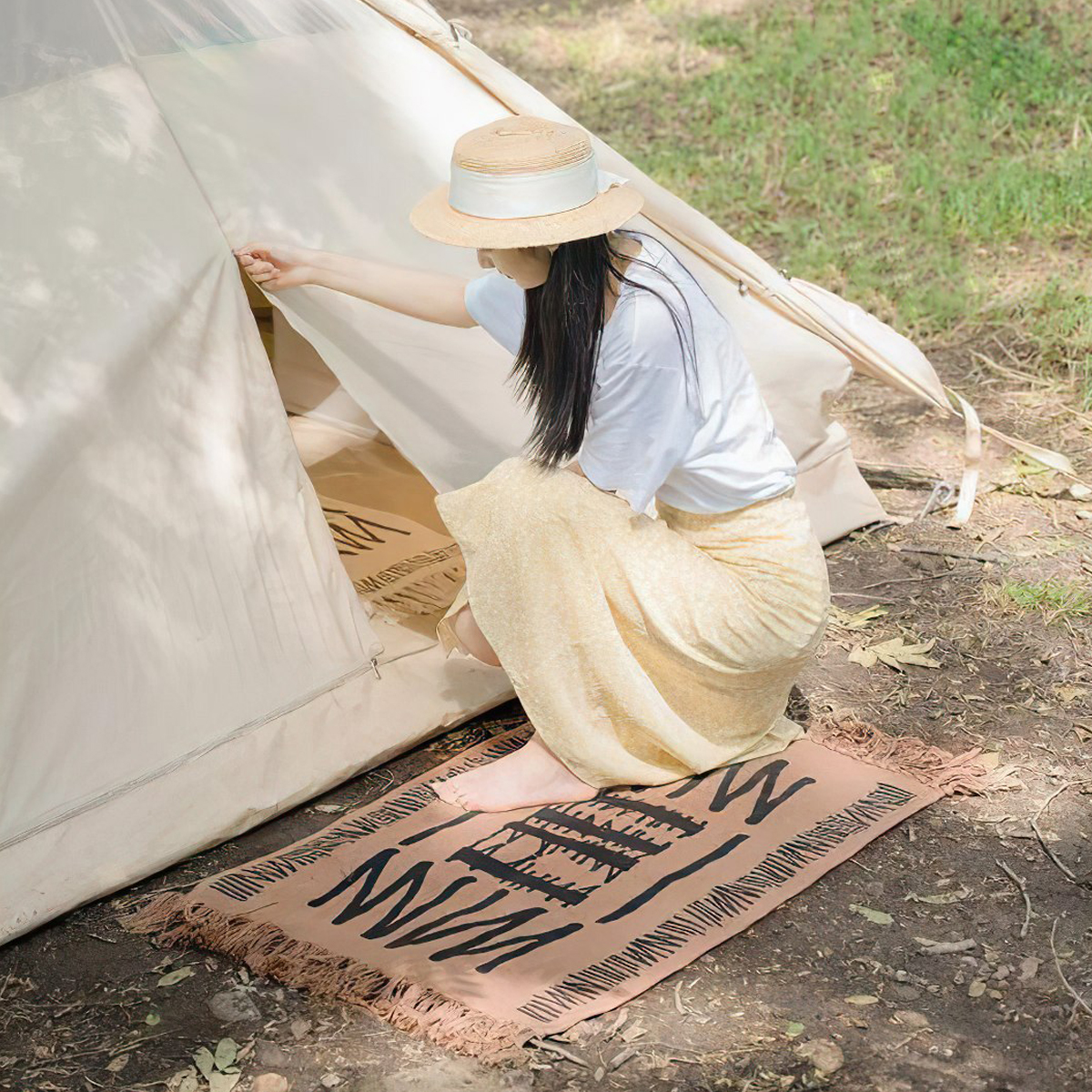 Naturehike NH21PS003 Thảm Trang Trí Glamping Đa Năng Cắm Trại