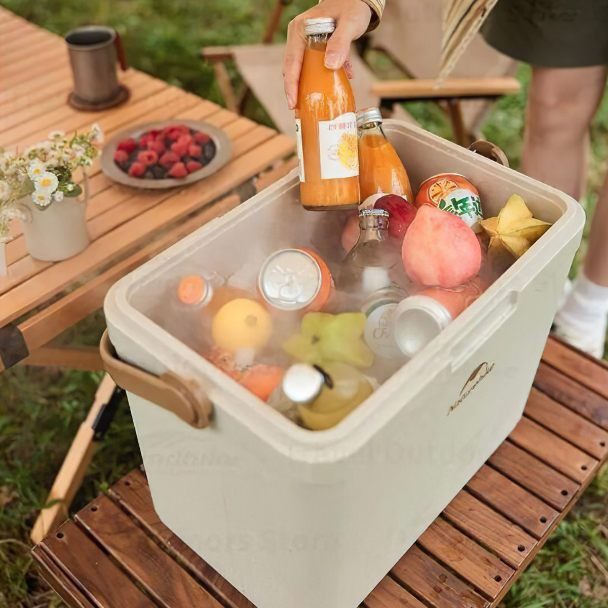 Naturehike CNK2300BS011 Thùng Bảo Ôn Cắm Trại Glamping