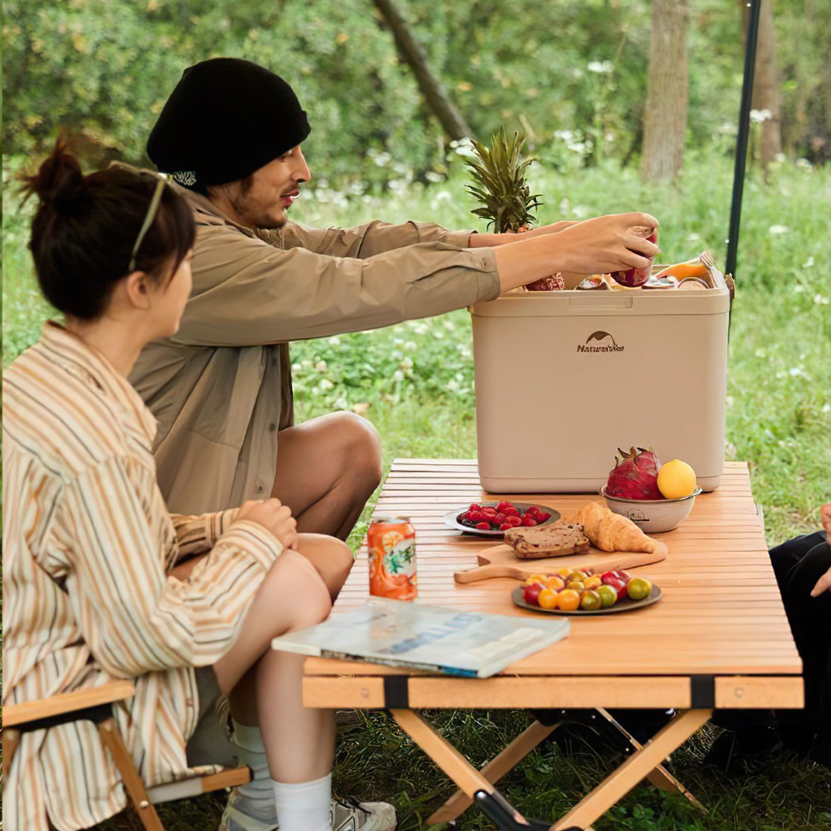 Naturehike CNK2300BS011 Thùng Bảo Ôn Cắm Trại Glamping