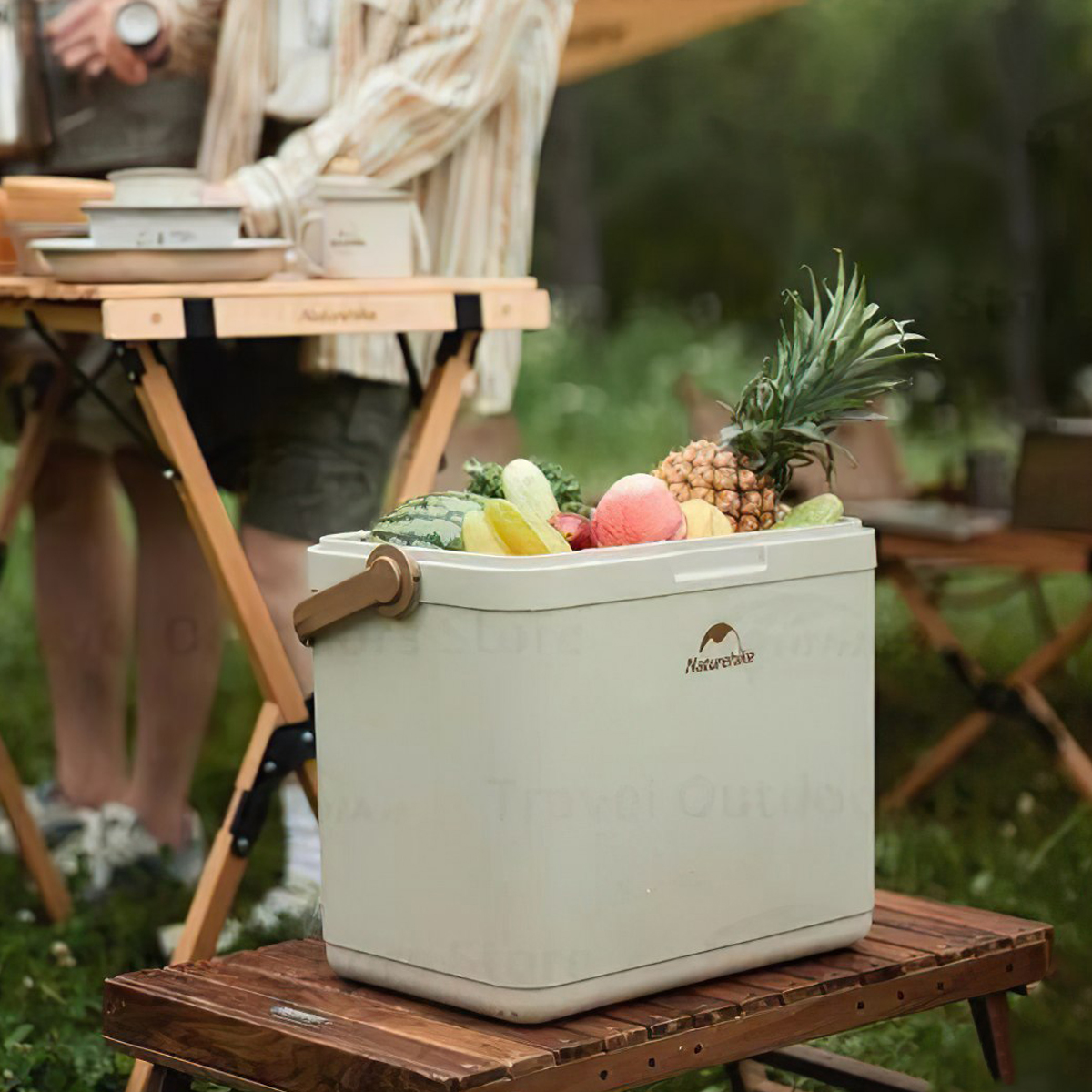 Naturehike CNK2300BS011 Thùng Bảo Ôn Cắm Trại Glamping