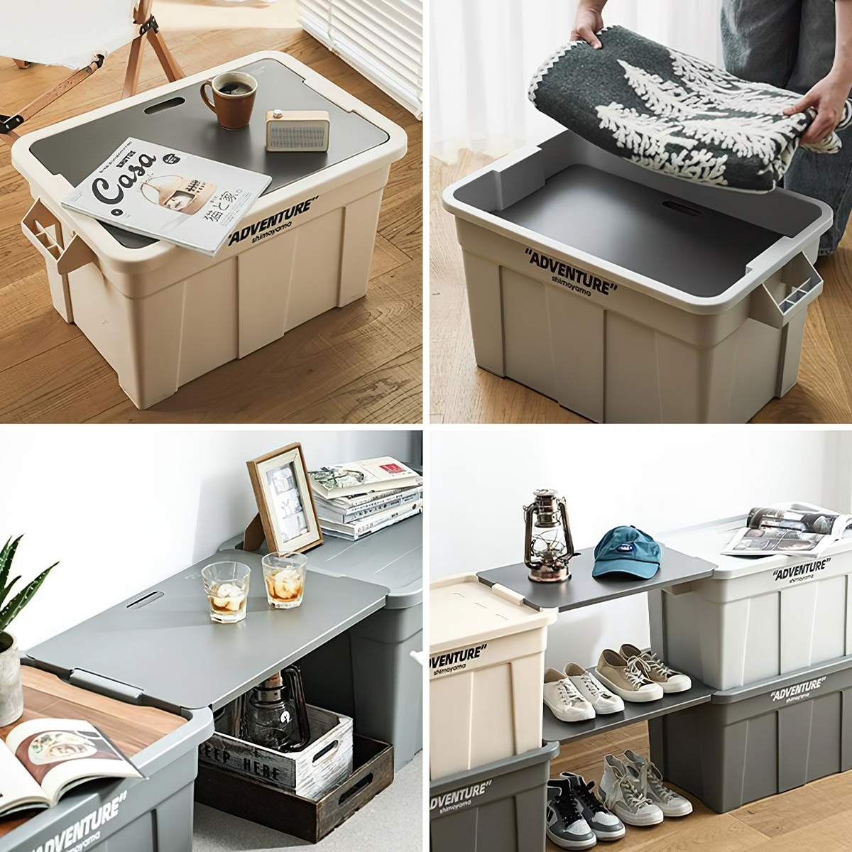 Shimoyama 74L Thùng Camping Đựng Đồ Cắm Trại