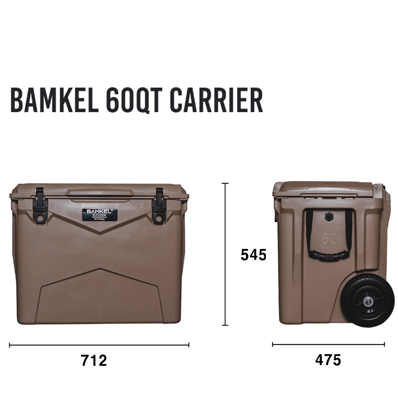 Thùng Đá Dã Ngoại BamKel 60QT Carrier