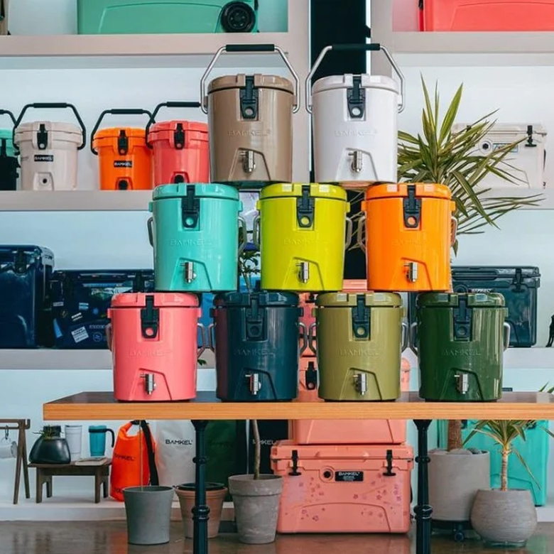 Thùng Đá Cắm Trại BamKel 6.8L Water Jug