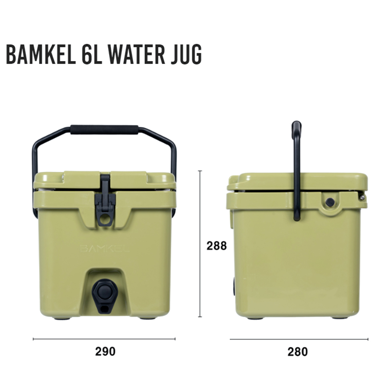 Thùng Đá Cắm Trại BamKel 6L Water Jug