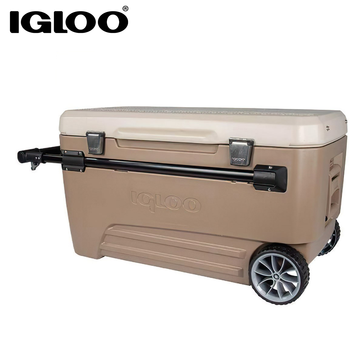 Igloo Thùng Đá Cắm Trại Lớn Có Bánh Xe Glide Pro 104L