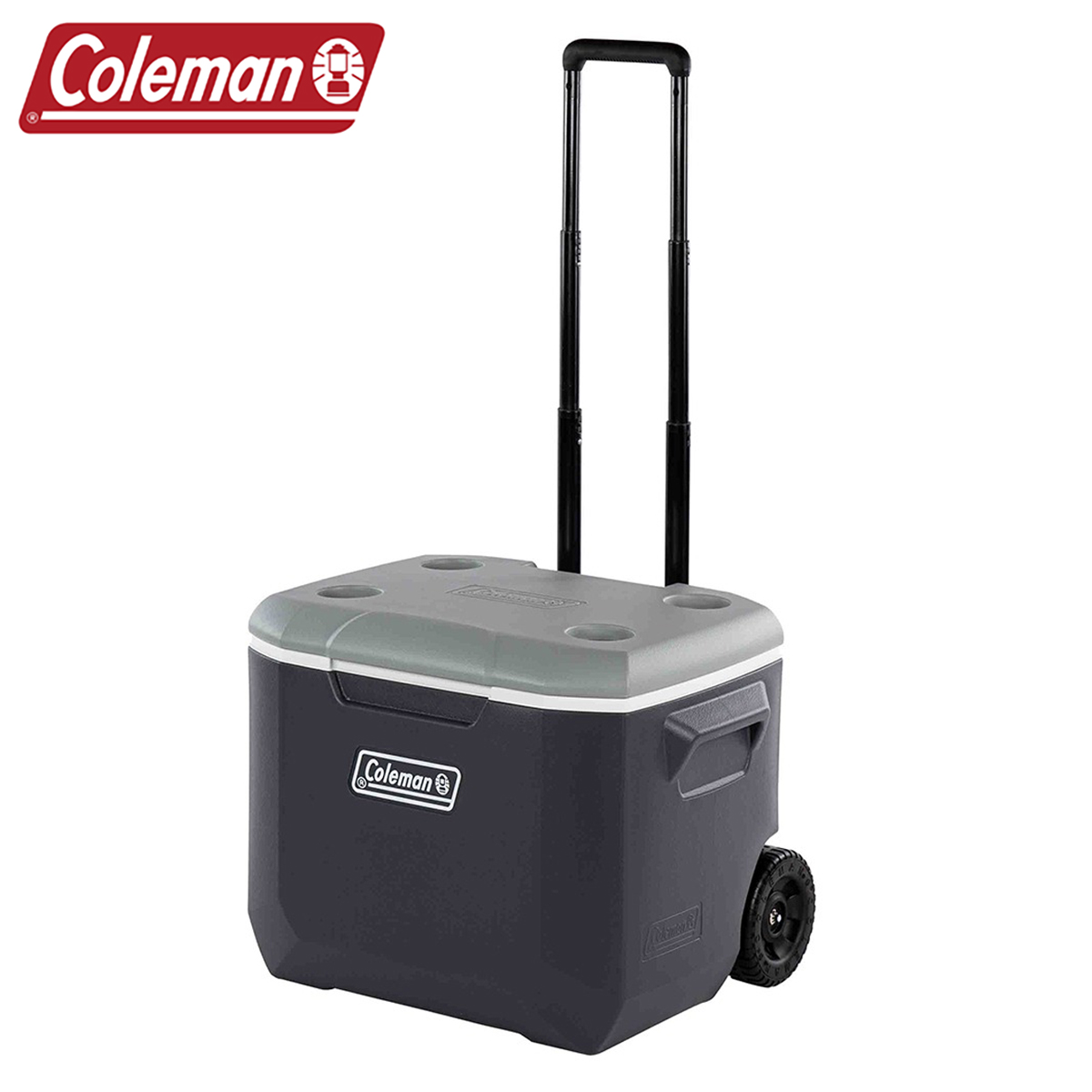 Thùng Giữ Lạnh Tay Kéo Cắm Trại Coleman Wheeled Hard Cooler 57L