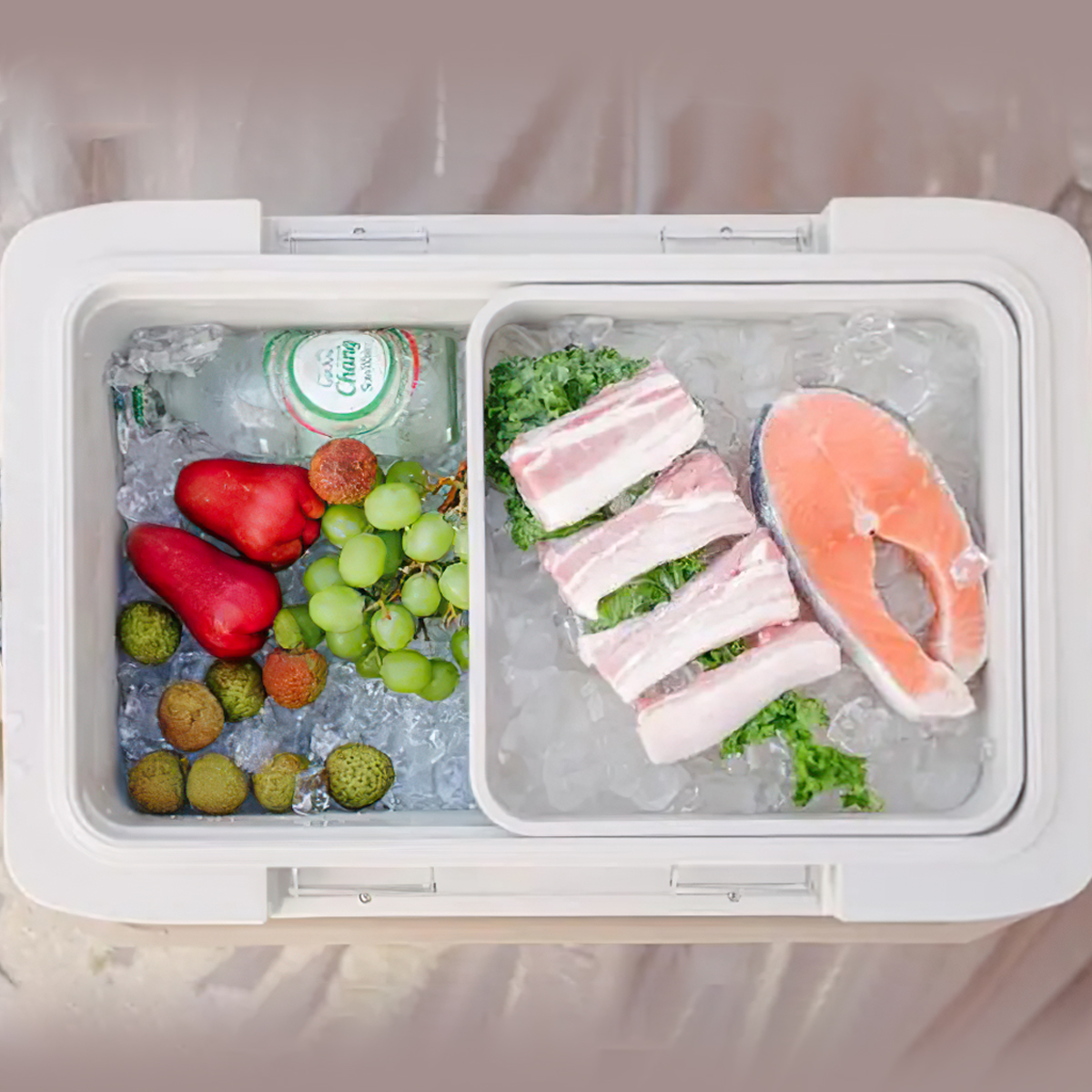 Naturehike Thùng Đá Giữ Lạnh Cắm Trại Kháng Khuẩn 36h CNK2300BS012