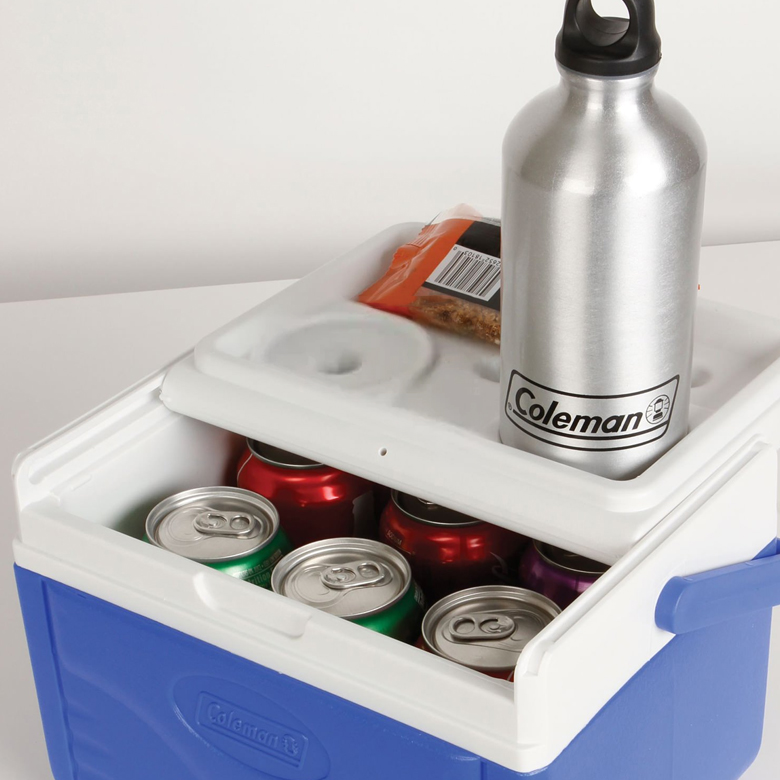 Thùng Đá Giữ Nhiệt Cắm Trại Coleman FlipLid 6 - 4.7L - Xanh