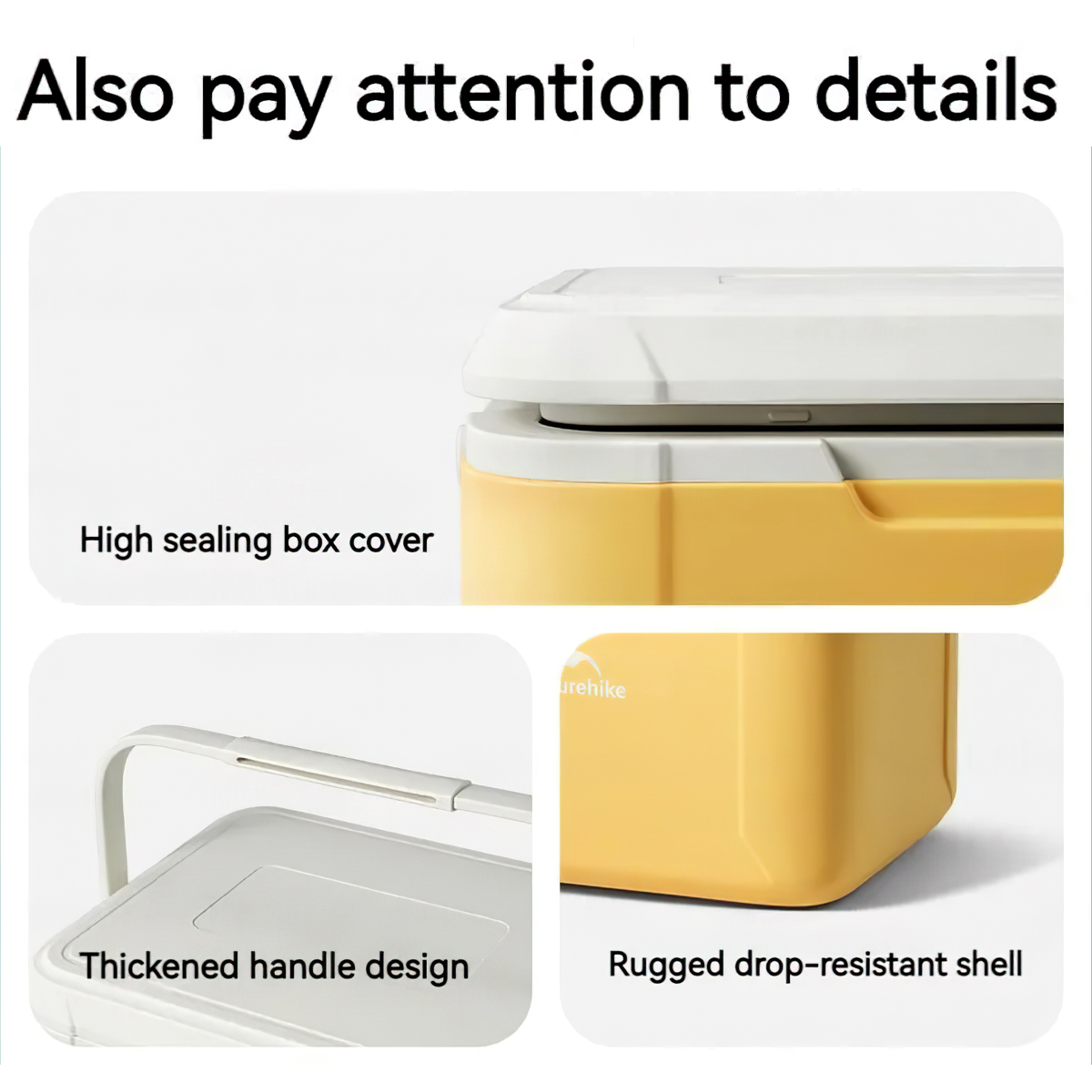 Naturehike Thùng Đá Lạnh Giữ Nhiệt Cắm Trại Mini CNK2450CF012