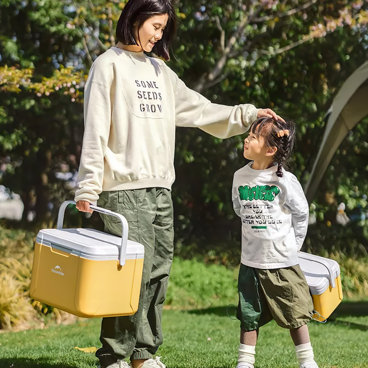 Naturehike Thùng Đá Lạnh Giữ Nhiệt Cắm Trại Mini CNK2450CF012