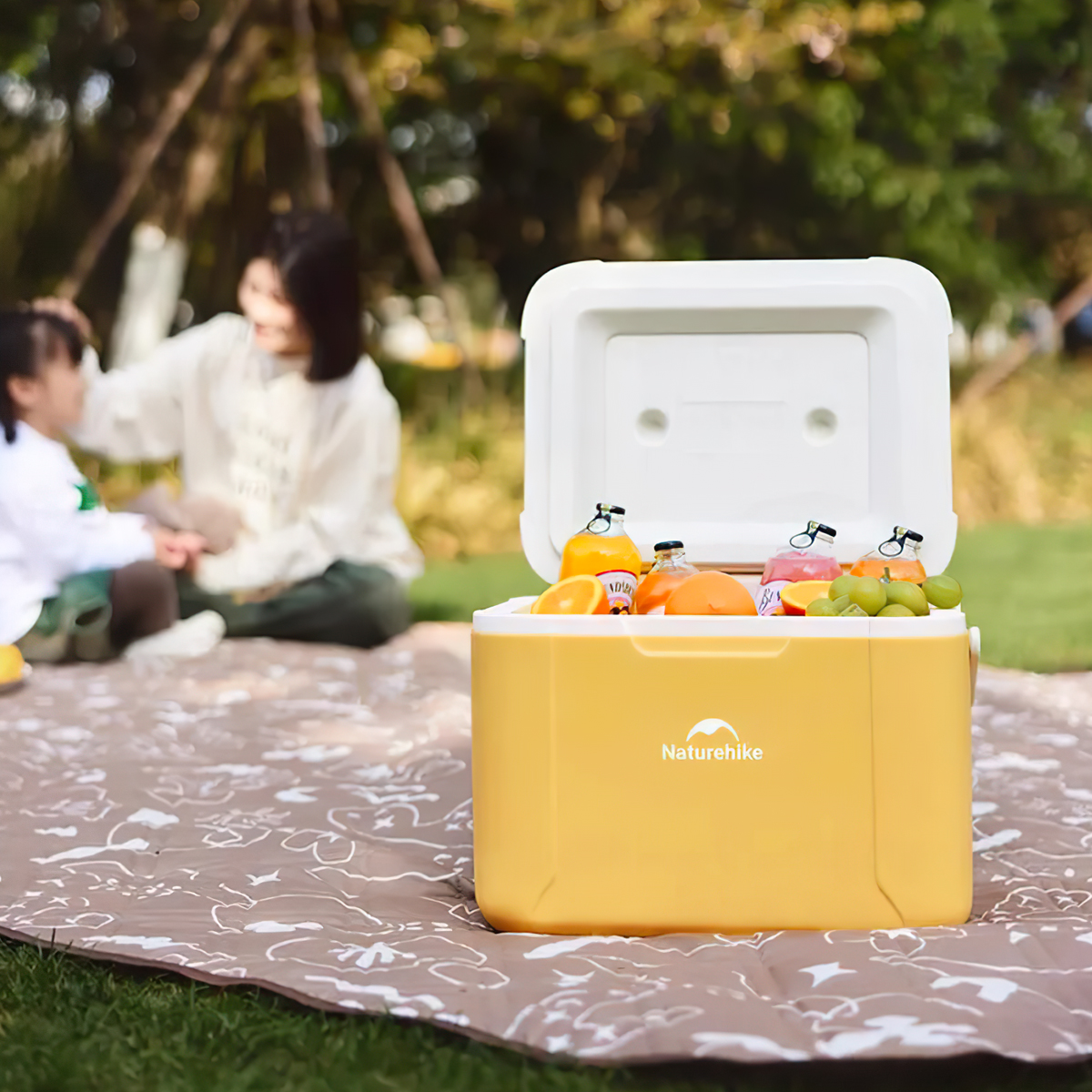 Naturehike Thùng Đá Lạnh Giữ Nhiệt Cắm Trại Mini CNK2450CF012