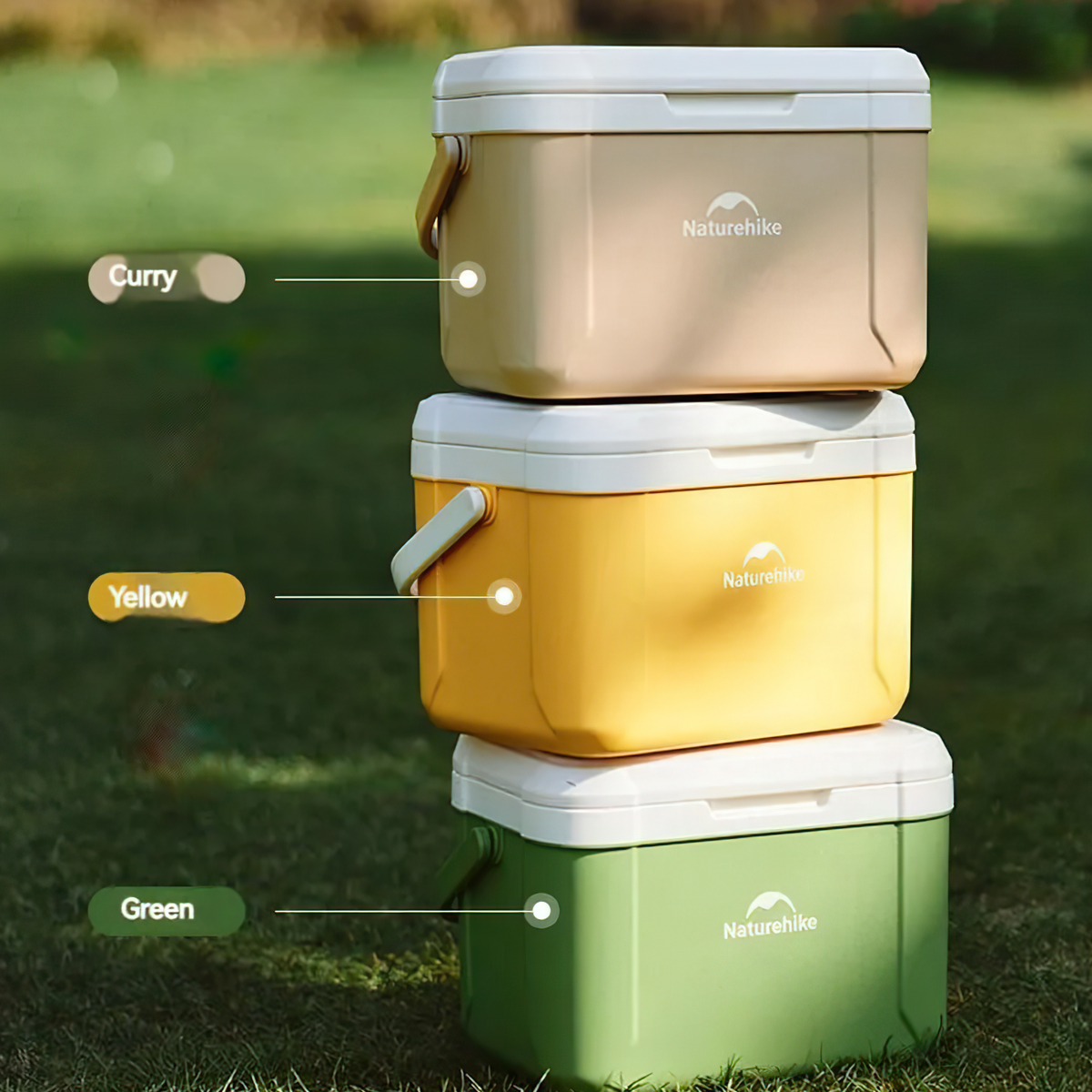 Naturehike Thùng Đá Lạnh Giữ Nhiệt Cắm Trại Mini CNK2450CF012