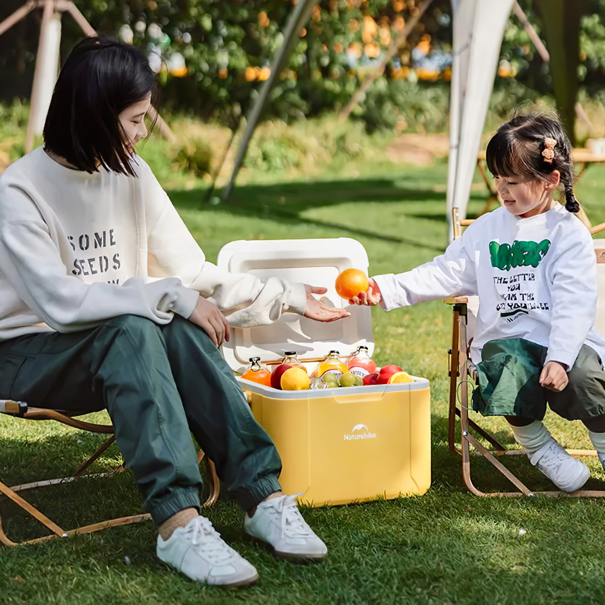 Naturehike Thùng Đá Lạnh Giữ Nhiệt Cắm Trại Mini CNK2450CF012