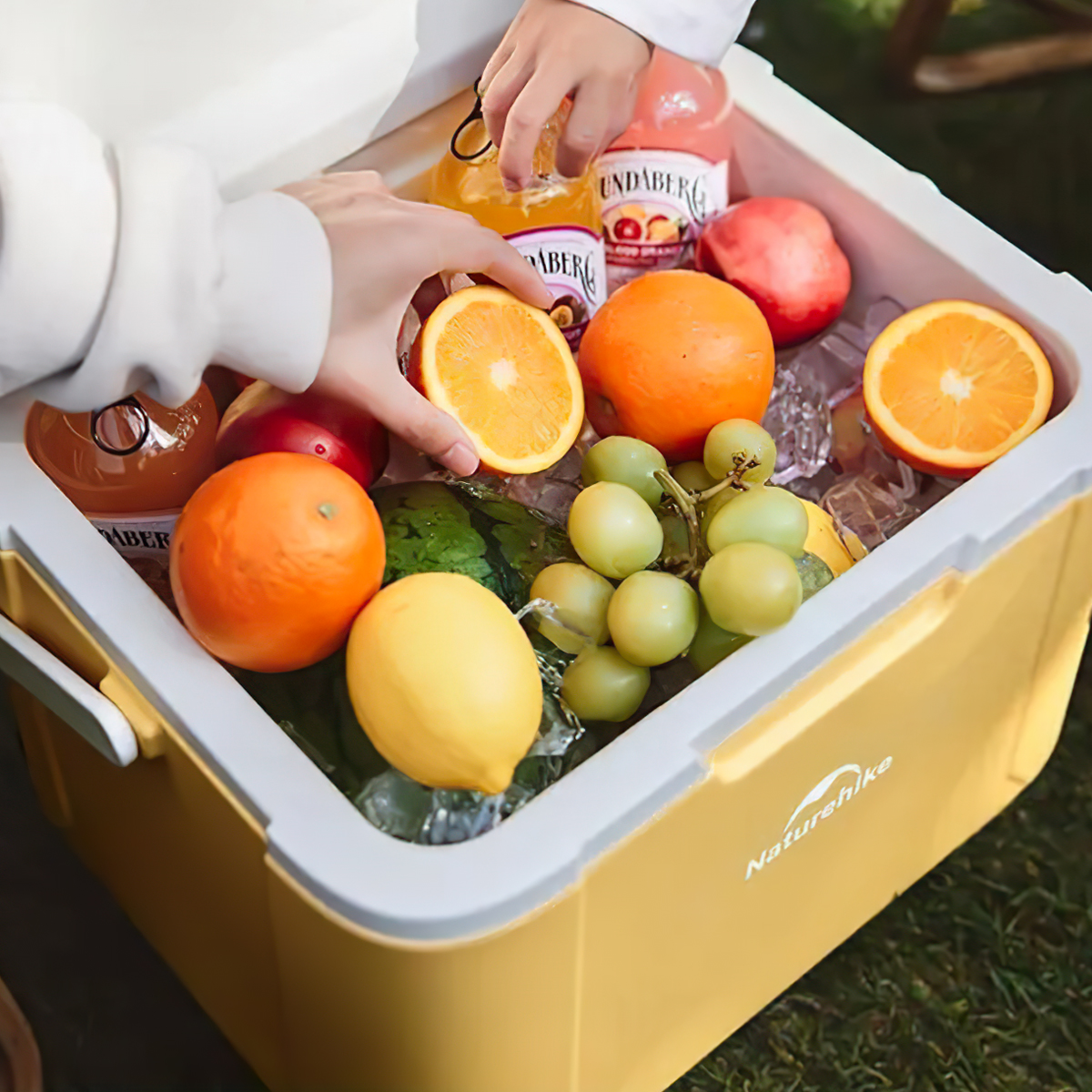 Naturehike Thùng Đá Lạnh Giữ Nhiệt Cắm Trại Mini CNK2450CF012