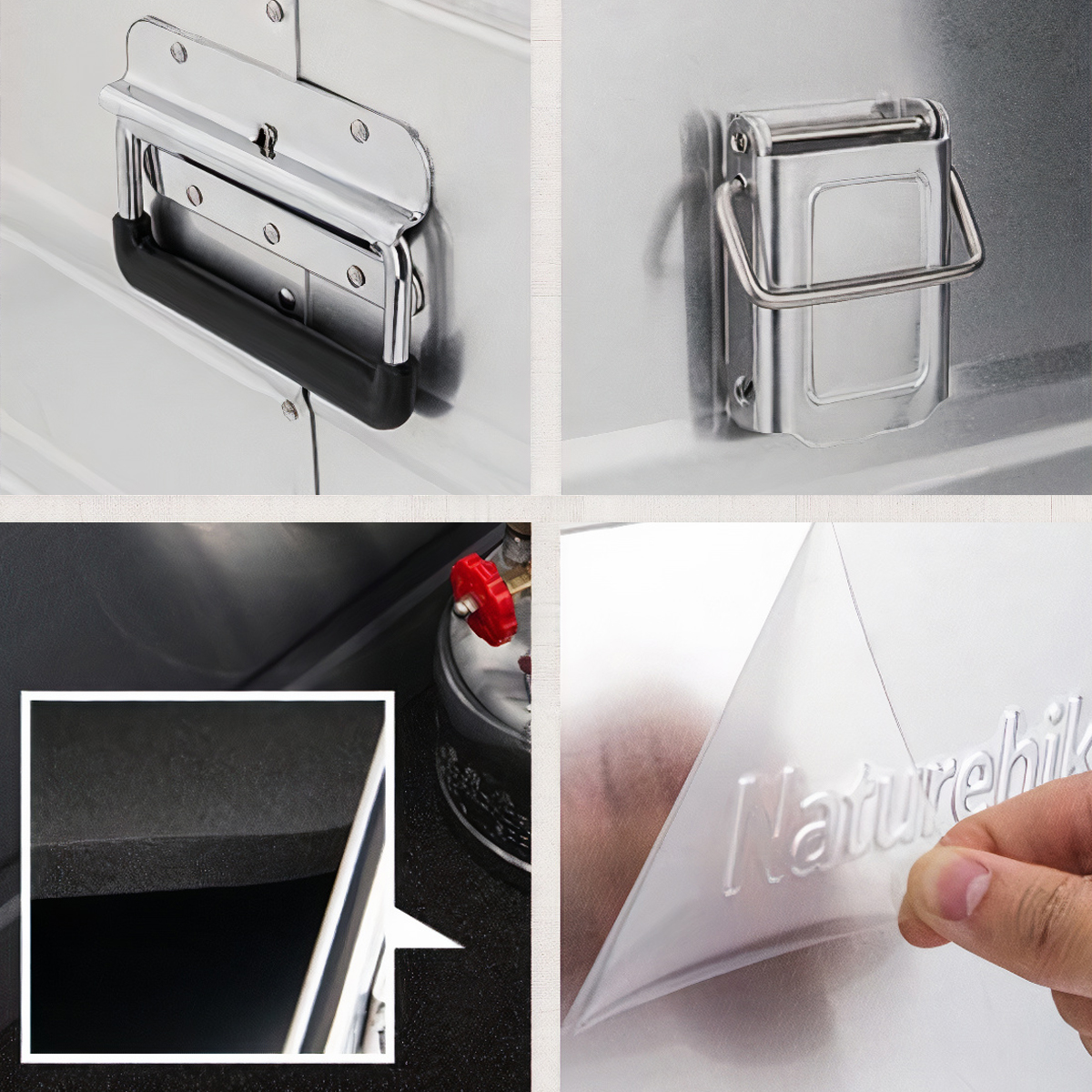 Naturehike Thùng đồ đi cắm trại nhôm đa năng cao cấp