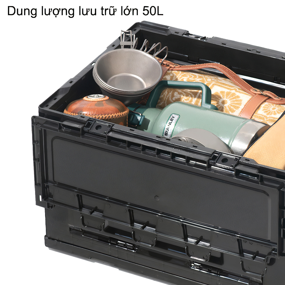 Blackdog BD-SNX001 Thùng đựng đồ cắm trại gấp gọn 50L