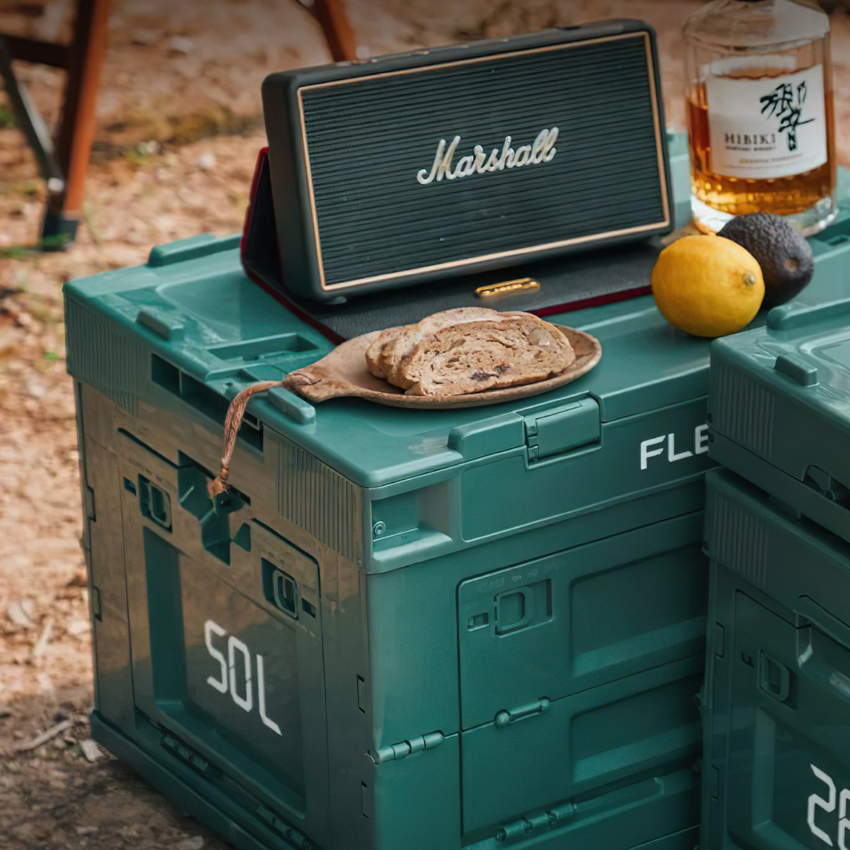 Flextail Thùng Đựng Đồ Cắm Trại Xếp Gọn 28 lít - 50 lít Foldable Outdoor Storage Box