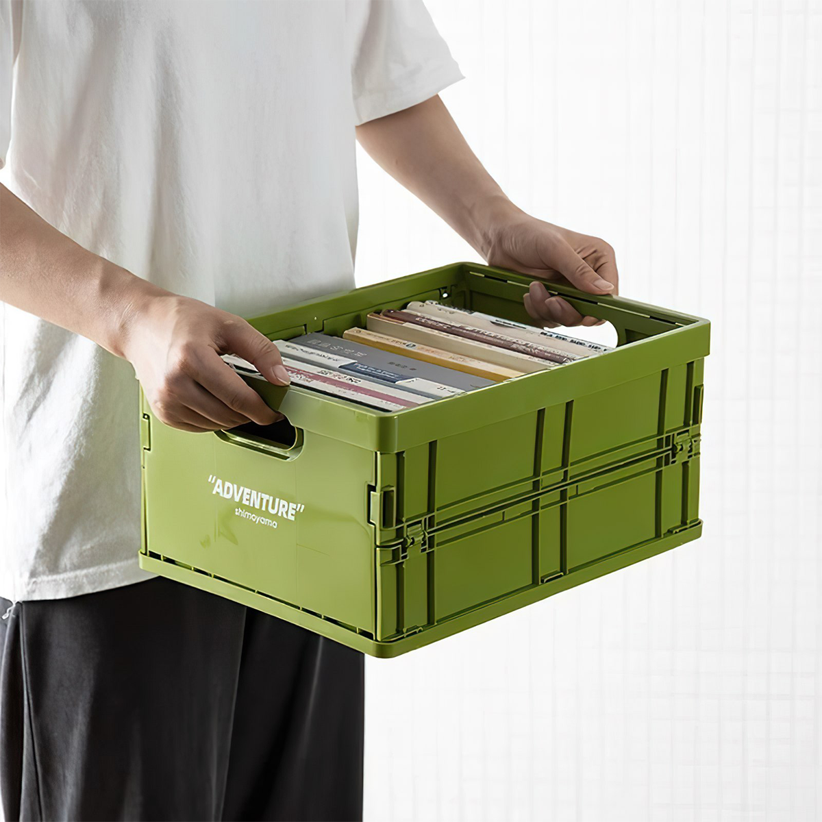 Shimoyama 12L Thùng Đựng Đồ Cắm Trại Xếp Gọn Không Nắp