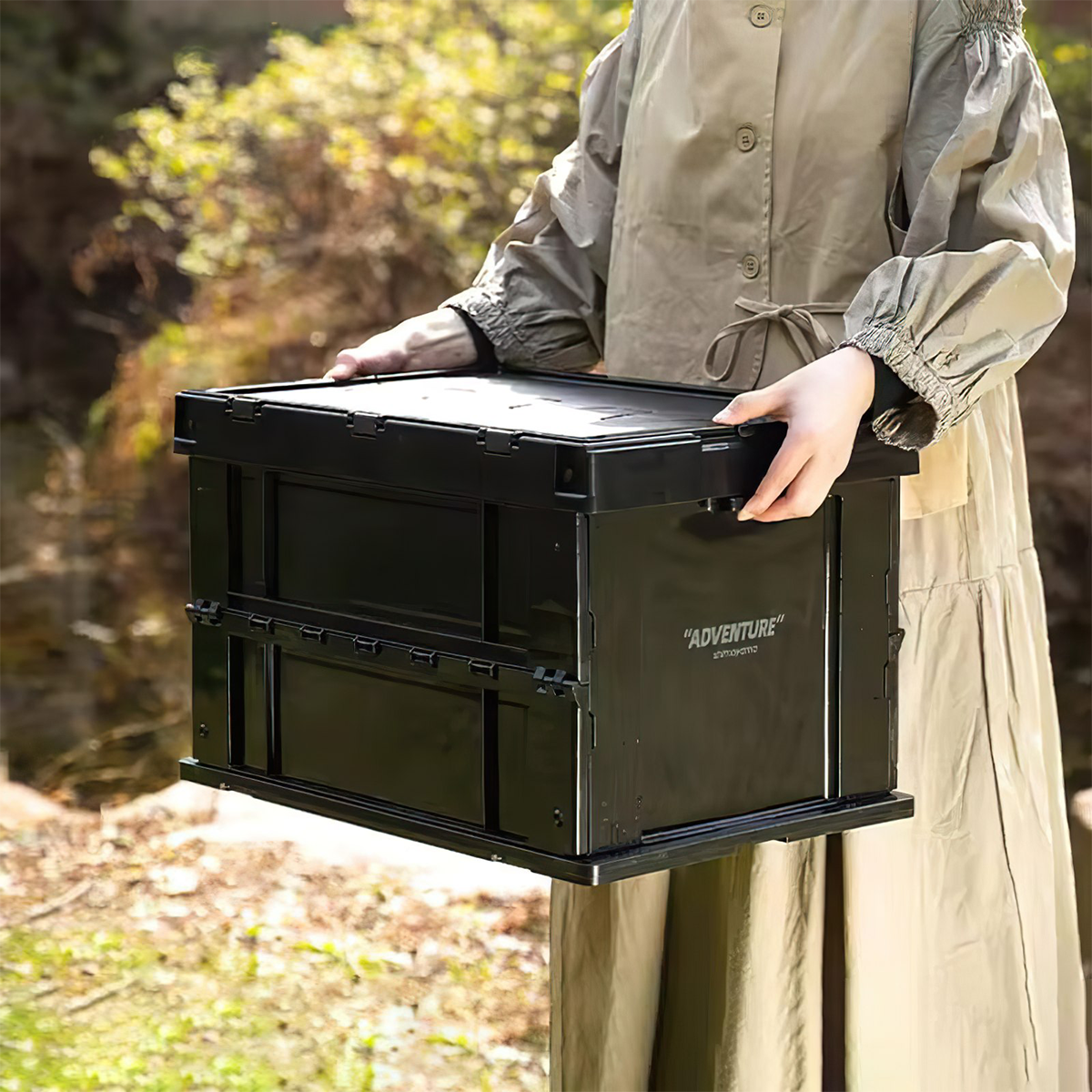 Shimoyama 48L Thùng Đựng Đồ Cắm Trại Xếp Gọn