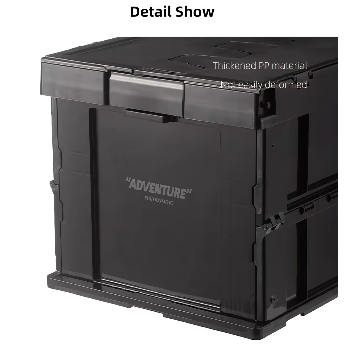 Shimoyama 48L Thùng Đựng Đồ Cắm Trại Xếp Gọn
