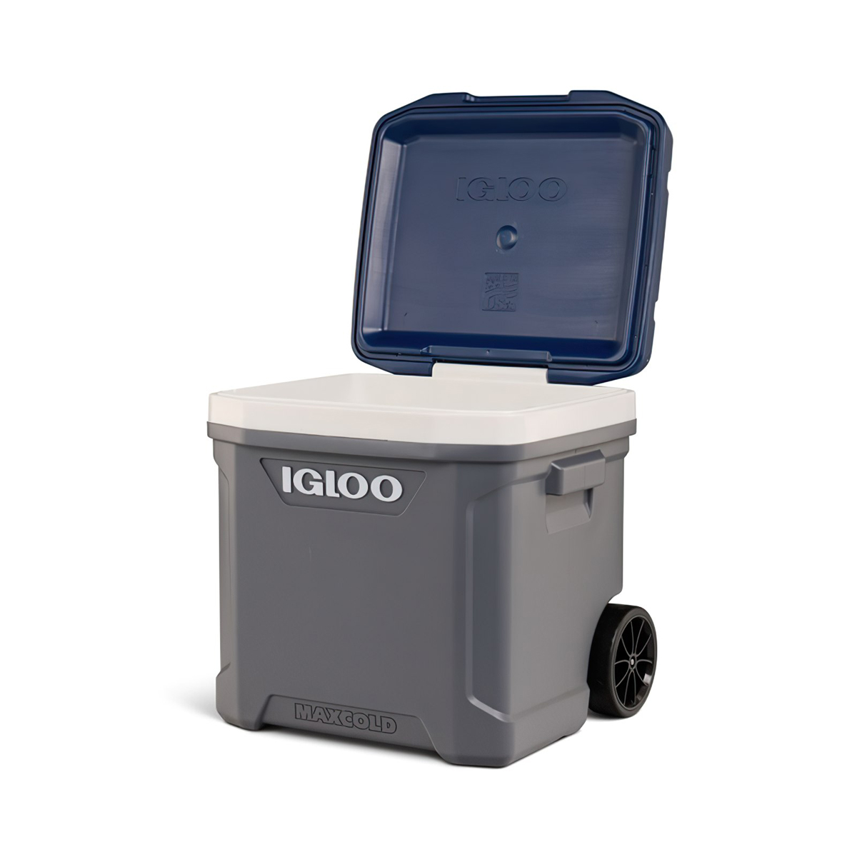 Igloo Thùng Giữ Lạnh Cắm Trại Maxcold Roller 59L