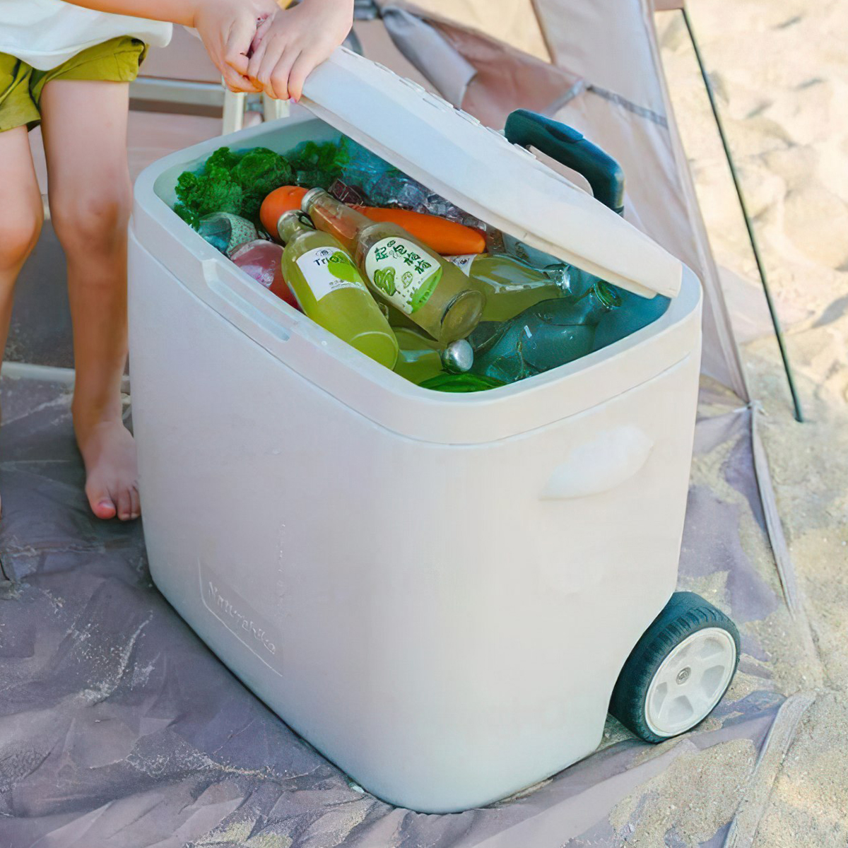 Naturehike CNK2300BS013 Thùng Giữ Nhiệt Cắm Trại 48H Kháng Khuẩn Cao Cấp