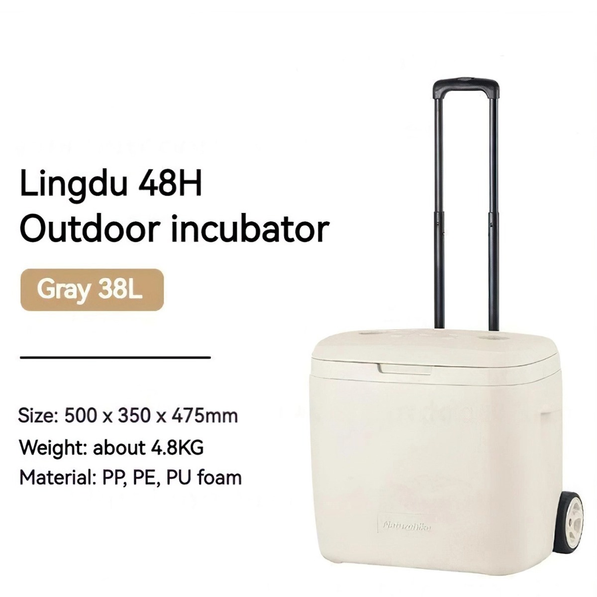 Naturehike CNK2300BS013 Thùng Giữ Nhiệt Cắm Trại 48H Kháng Khuẩn Cao Cấp