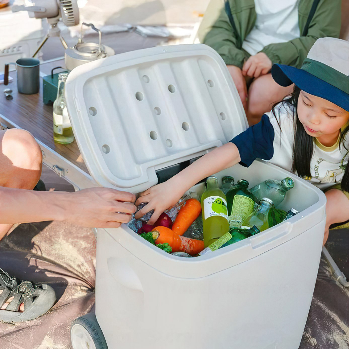 Naturehike CNK2300BS013 Thùng Giữ Nhiệt Cắm Trại 48H Kháng Khuẩn Cao Cấp