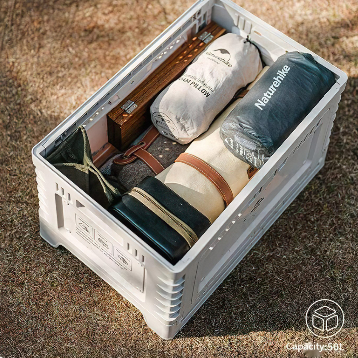 Naturehike CNH22SN019  Thùng Nhựa Đựng Đồ Đa Năng Xếp Gọn ( 25L – 50L )