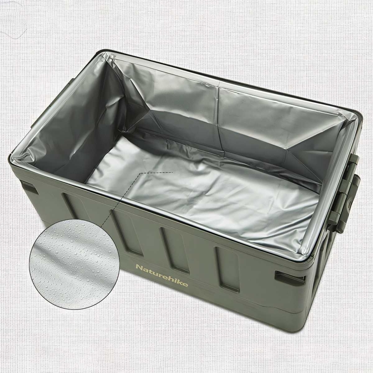 Naturehike Thùng Nhựa Cắm Trại PP Đựng Đồ Đa Năng