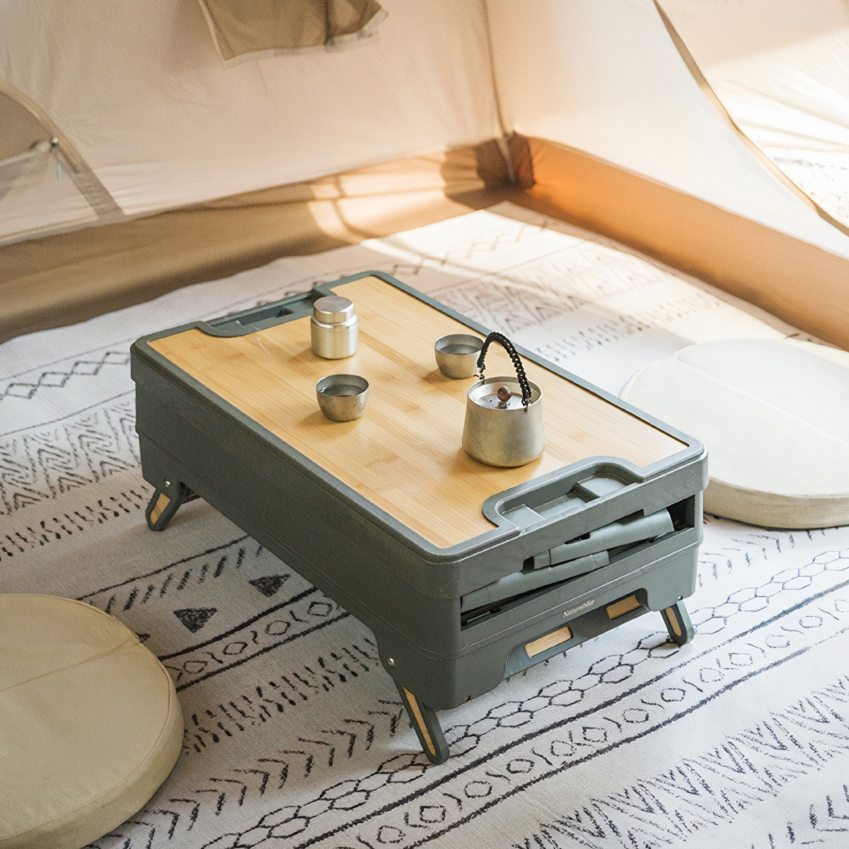 Naturehike Thùng Nhựa Cắm Trại PP Đựng Đồ Đa Năng