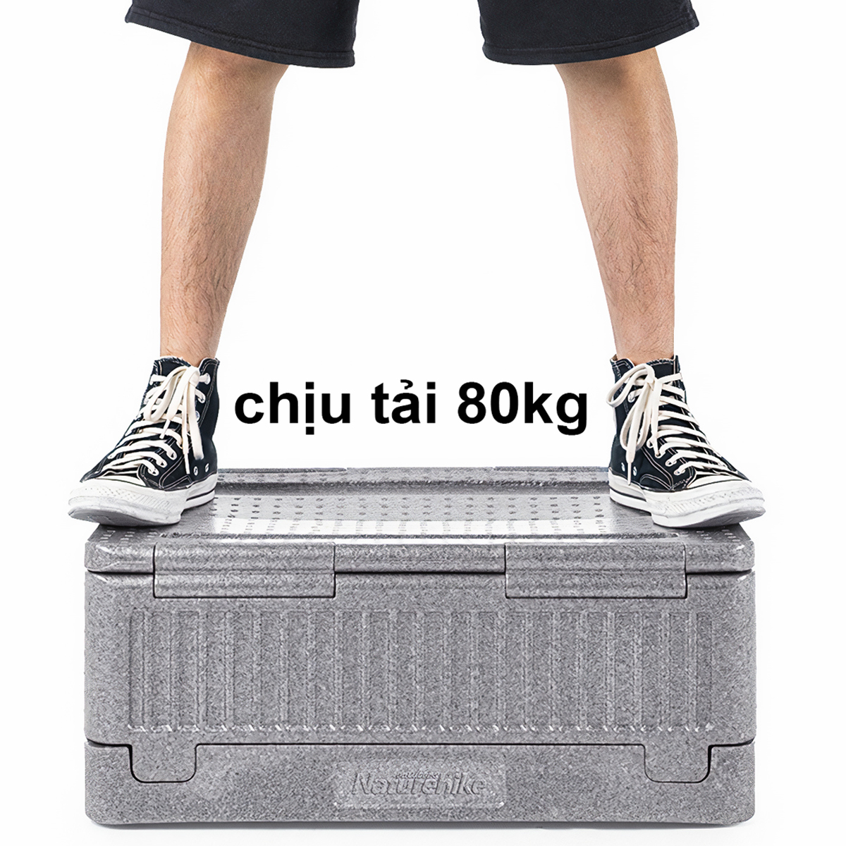Naturehike Thùng xốp cắm trại gấp gọn siêu nhẹ