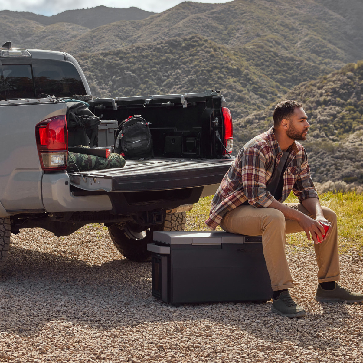 Ecoflow Glacier Tủ Lạnh Có Làm Đá Du Lịch Dã Ngoại