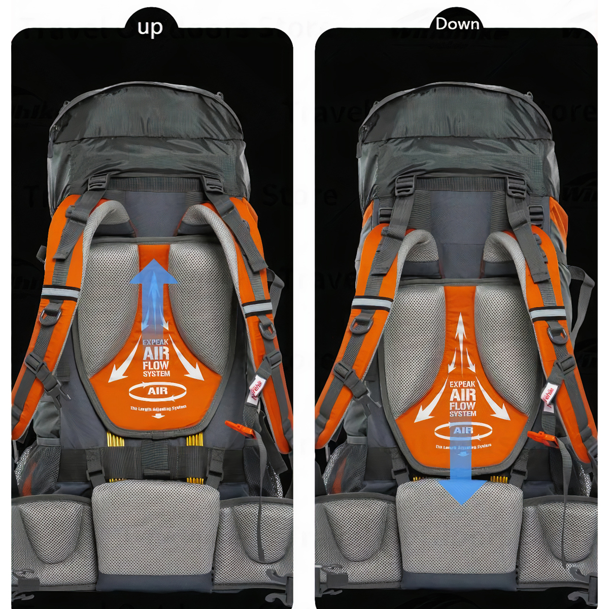 Naturehike Balo Trekking – Dã Ngoại 70L + 5