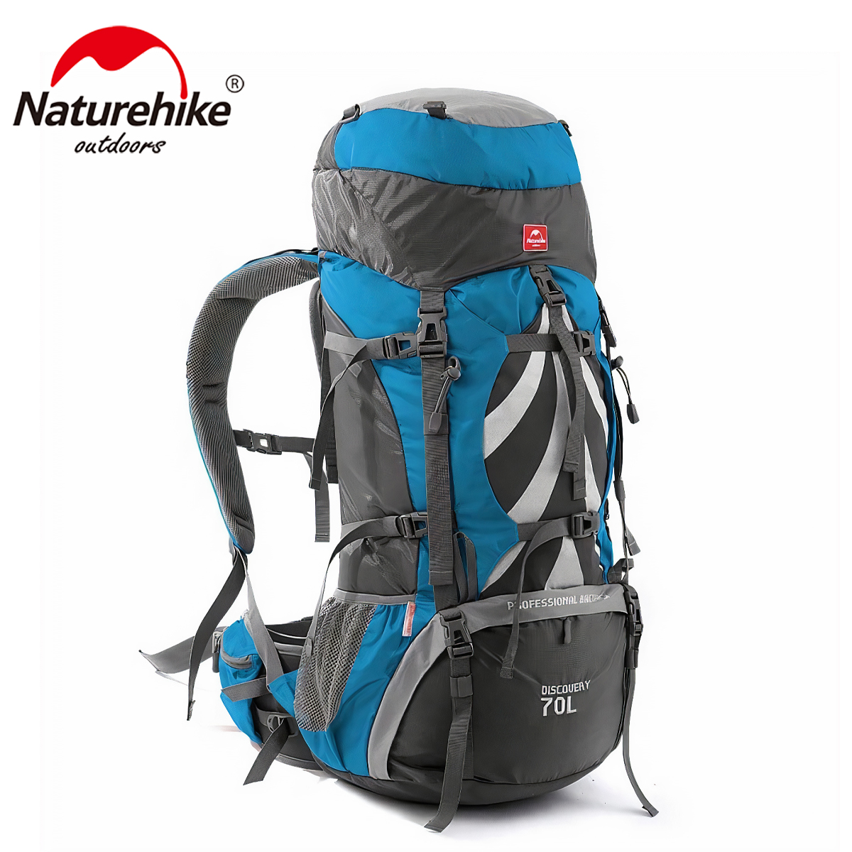 Ba lô leo núi trekking Naturehike 70L dành cho chuyến dã ngoại dài ngày tại Việt Nam - ProCamping.vn