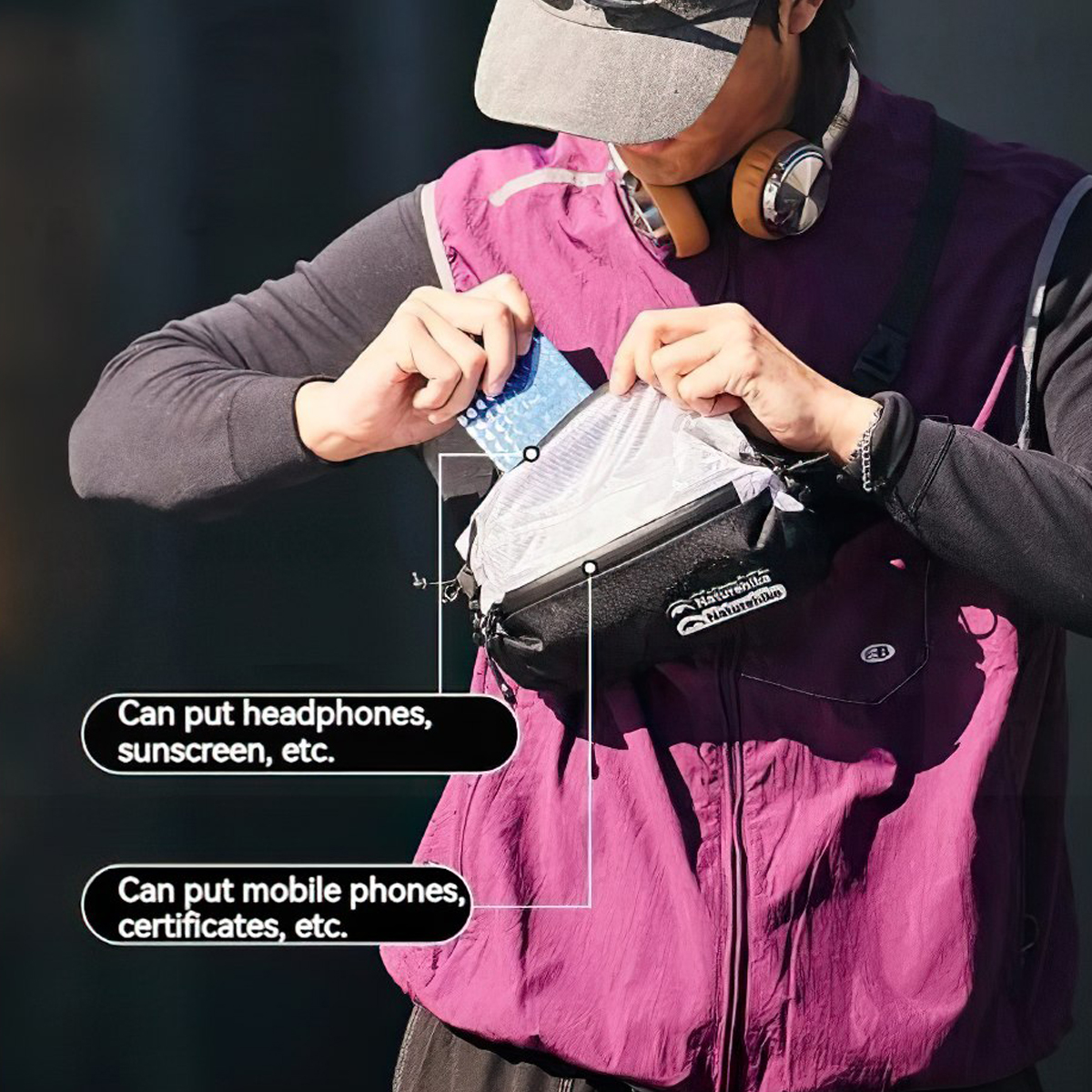 Naturehike Túi Chạy Trail Đeo Trước Đa Năng CNK2300BB013