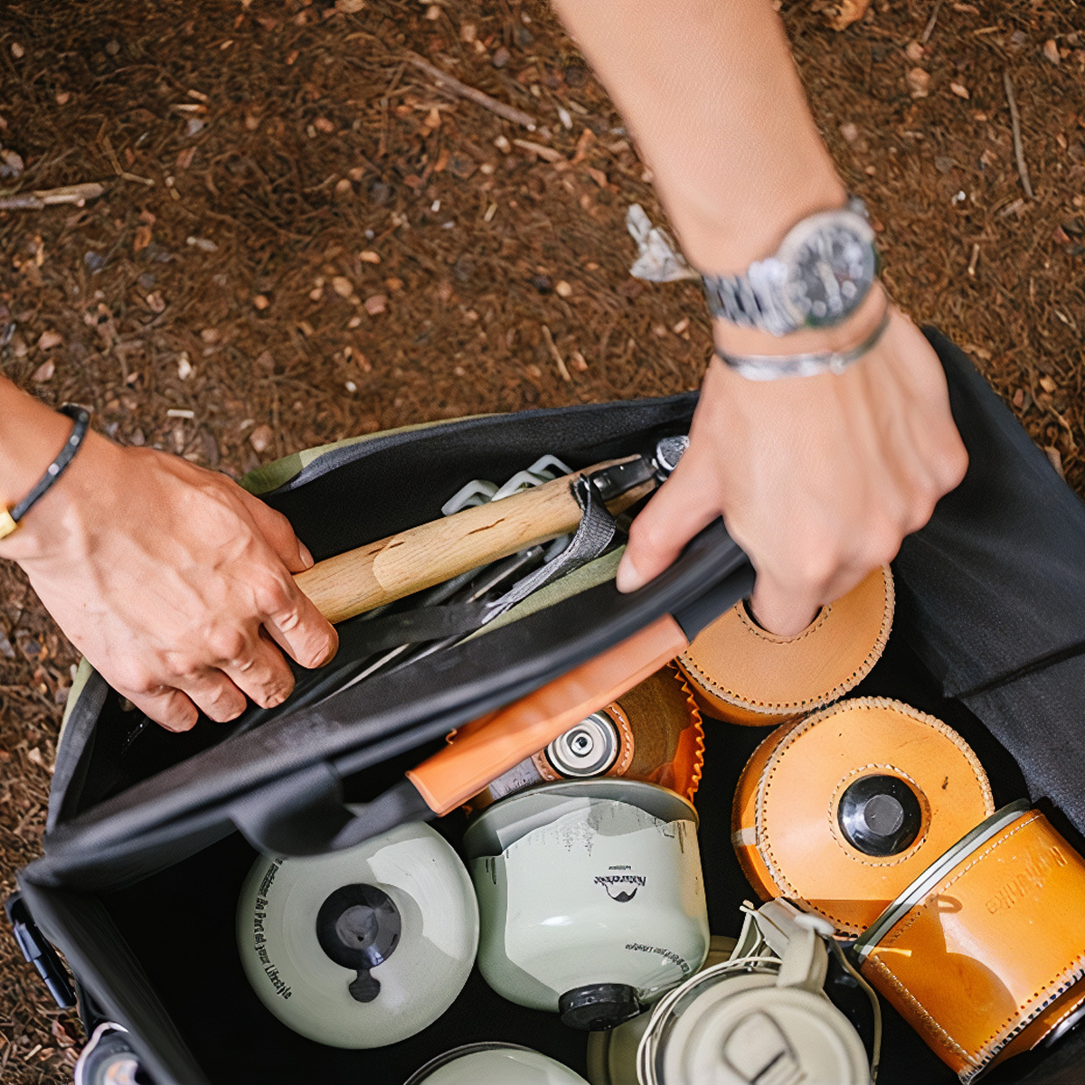 Naturehike Glamping Túi đồ cho dụng cụ nấu ăn