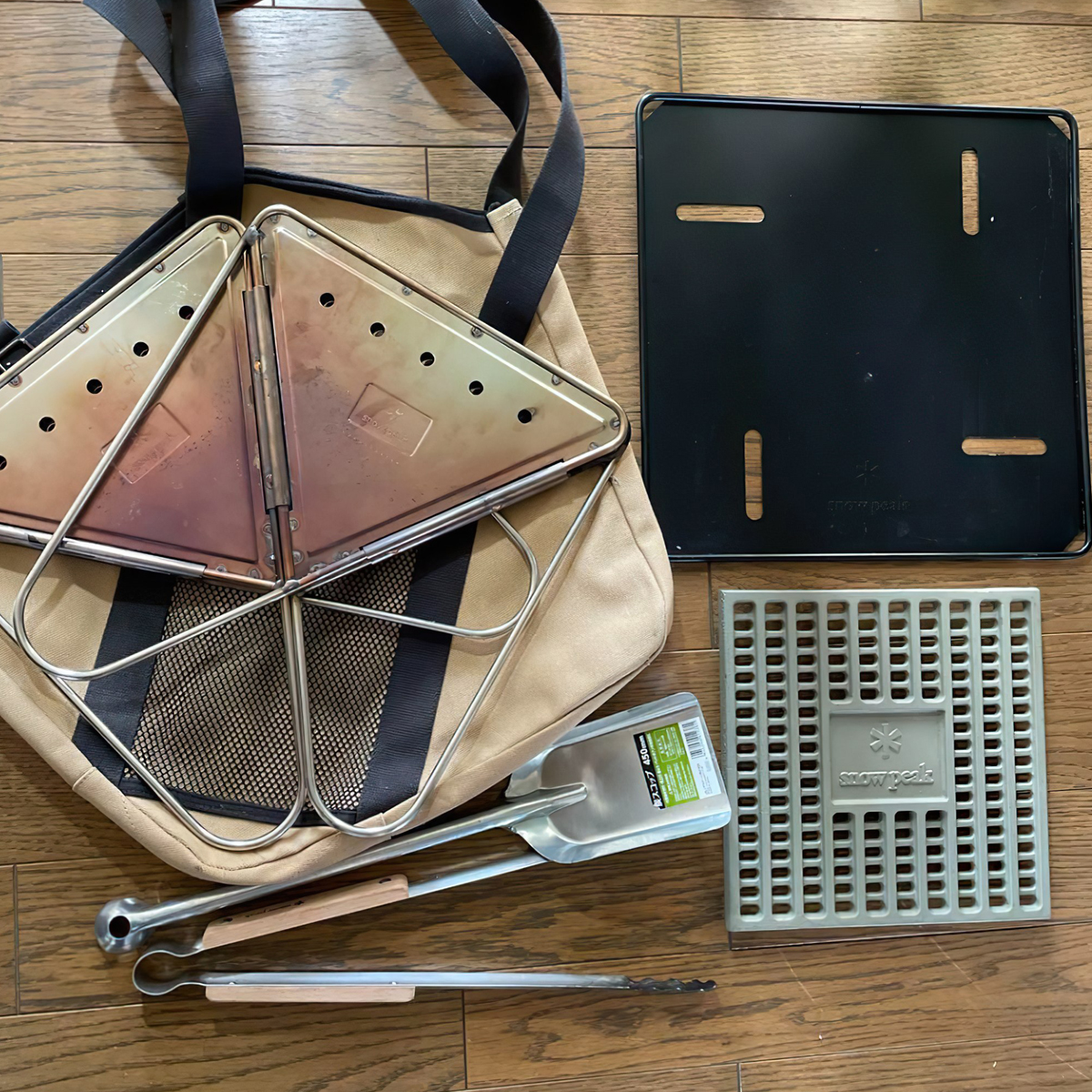 Túi Đựng Bếp Củi Snowpeak Fireplace Canvas Bag M