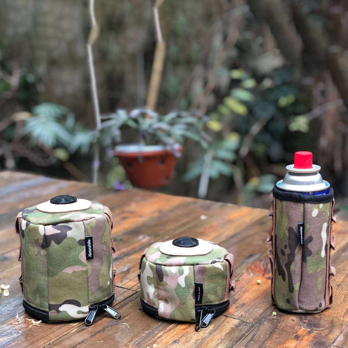 Naturehike Túi Đựng Bình Gas Mini Camouflage NH21PJ123