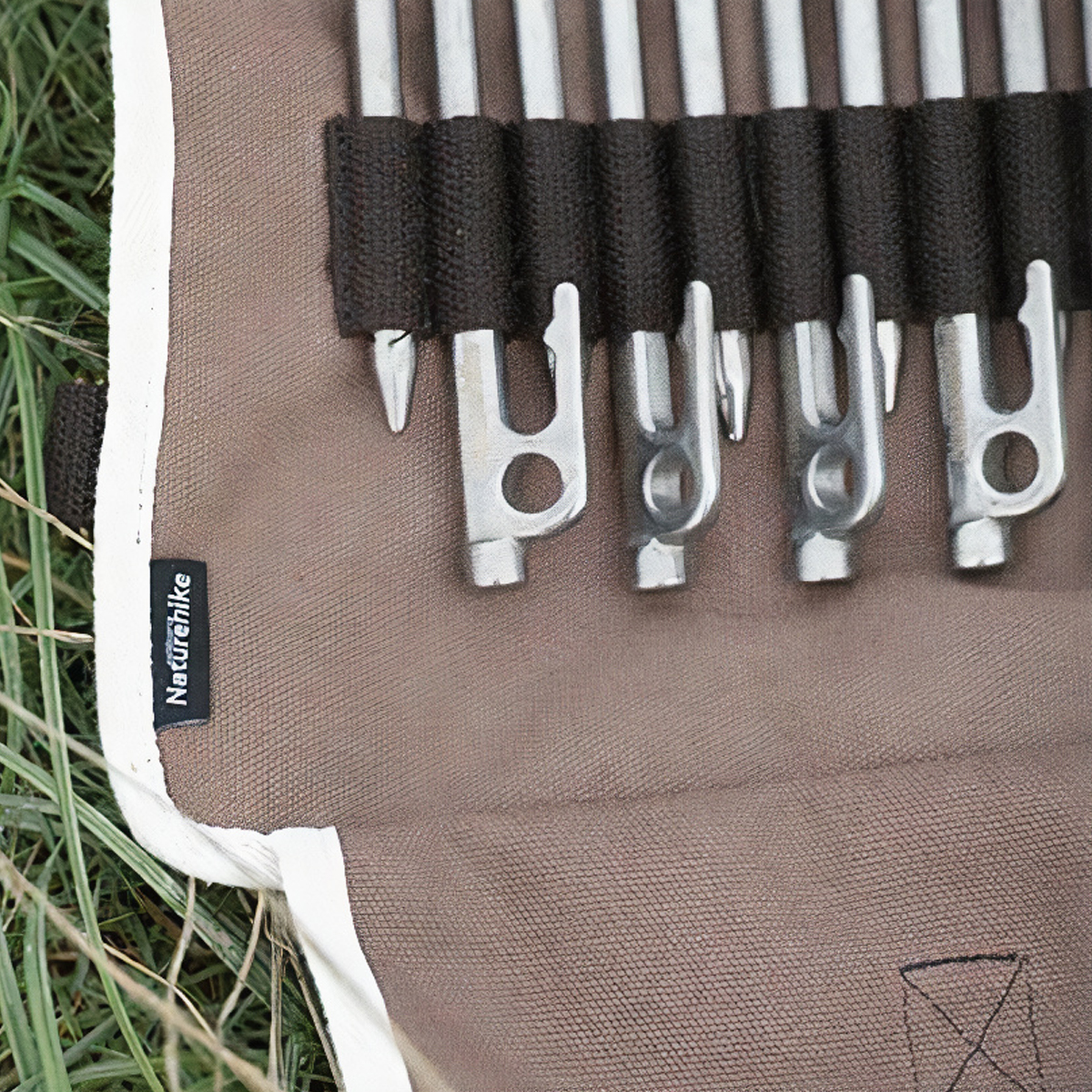 Naturehike Túi Đựng Cọc Lều Cắm Trại Bằng Vải Bố