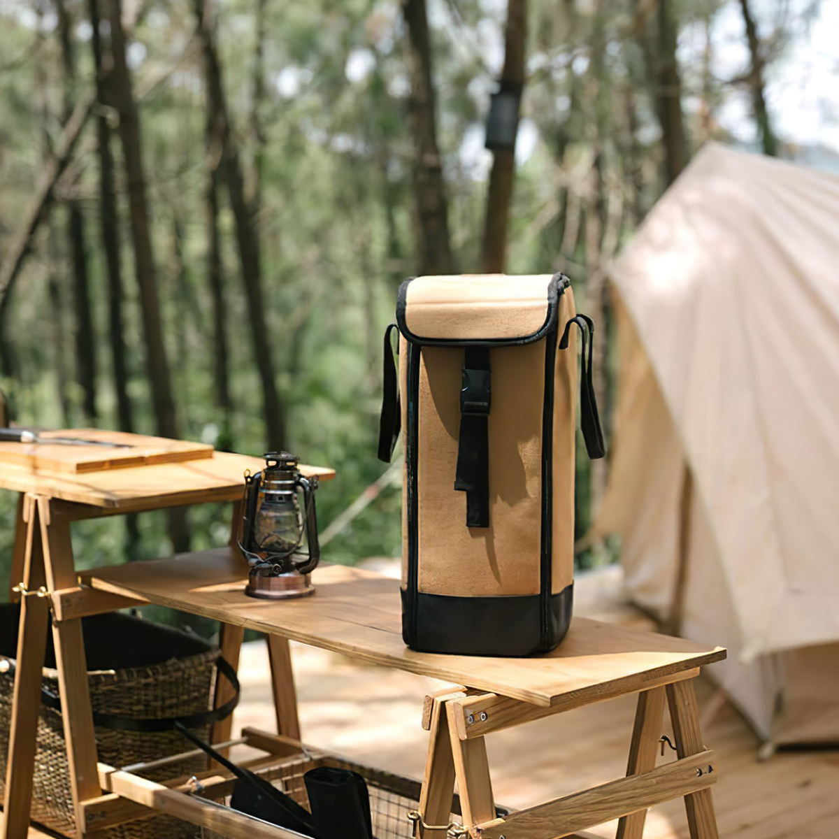 Naturehike NH21YW125 Túi Đựng Đèn Gas Cắm Trại Vải Canvas