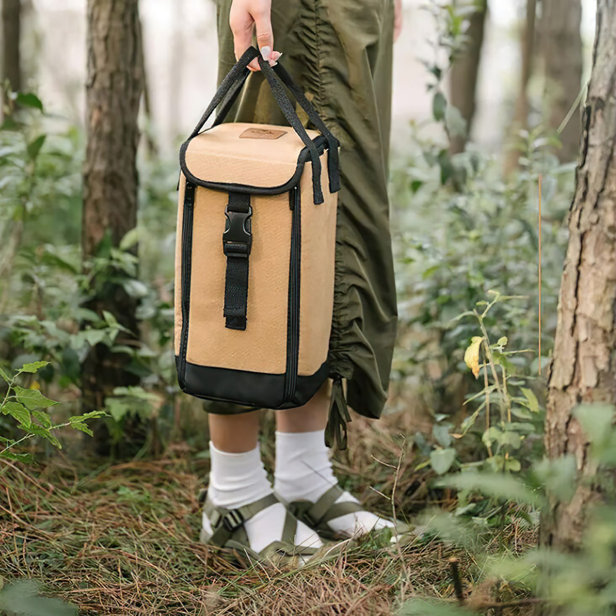 Naturehike NH21YW125 Túi Đựng Đèn Gas Cắm Trại Vải Canvas