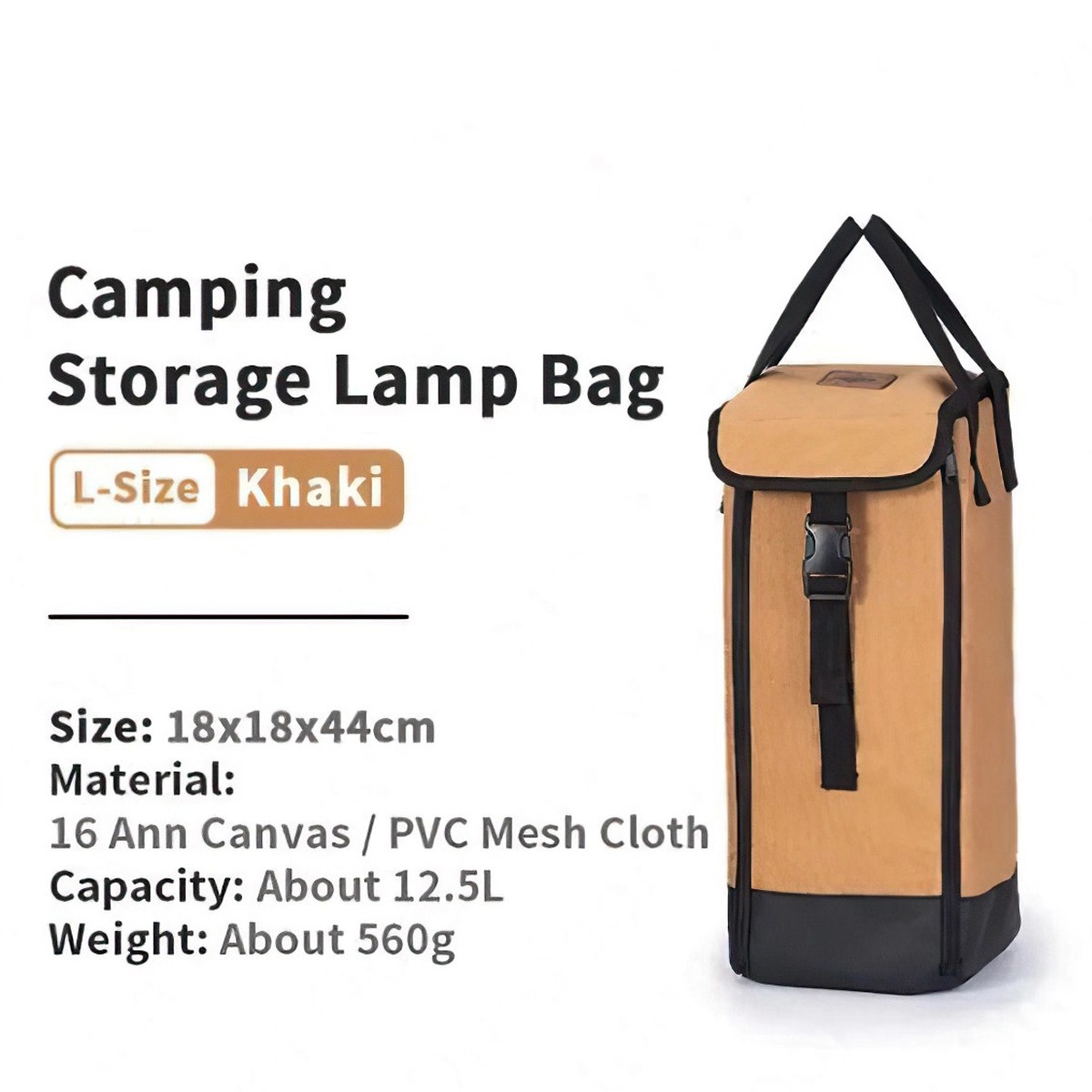 Naturehike NH21YW125 Túi Đựng Đèn Gas Cắm Trại Vải Canvas