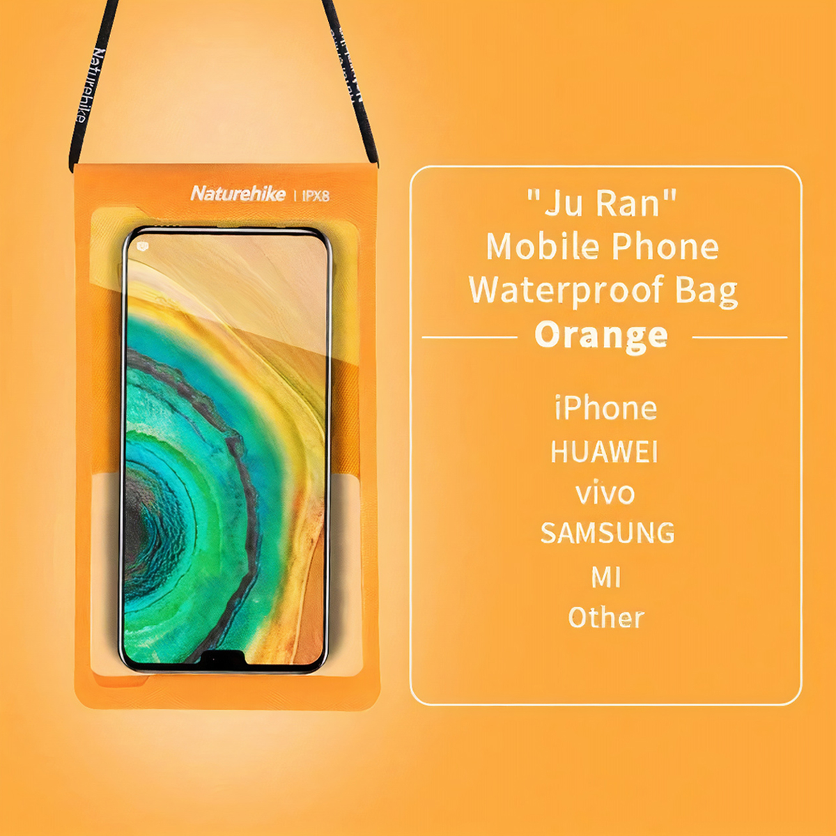 Naturehike Túi Đựng Điện Thoại Chống Nước, Cảm Ứng Nhạy Bén