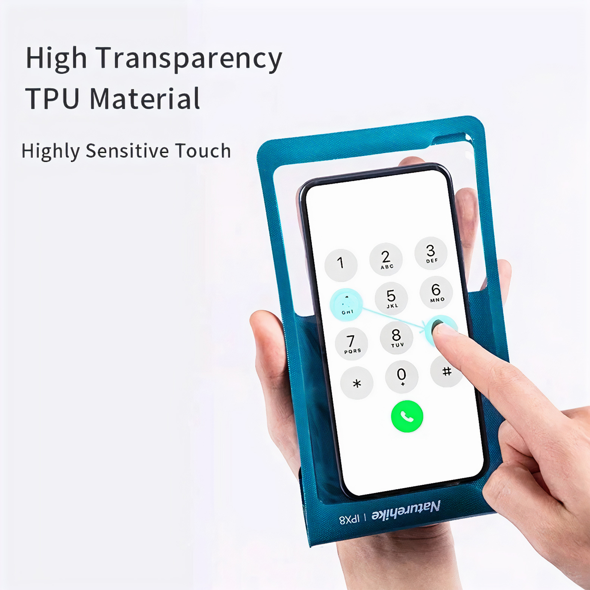 Naturehike Túi Đựng Điện Thoại Chống Nước, Cảm Ứng Nhạy Bén