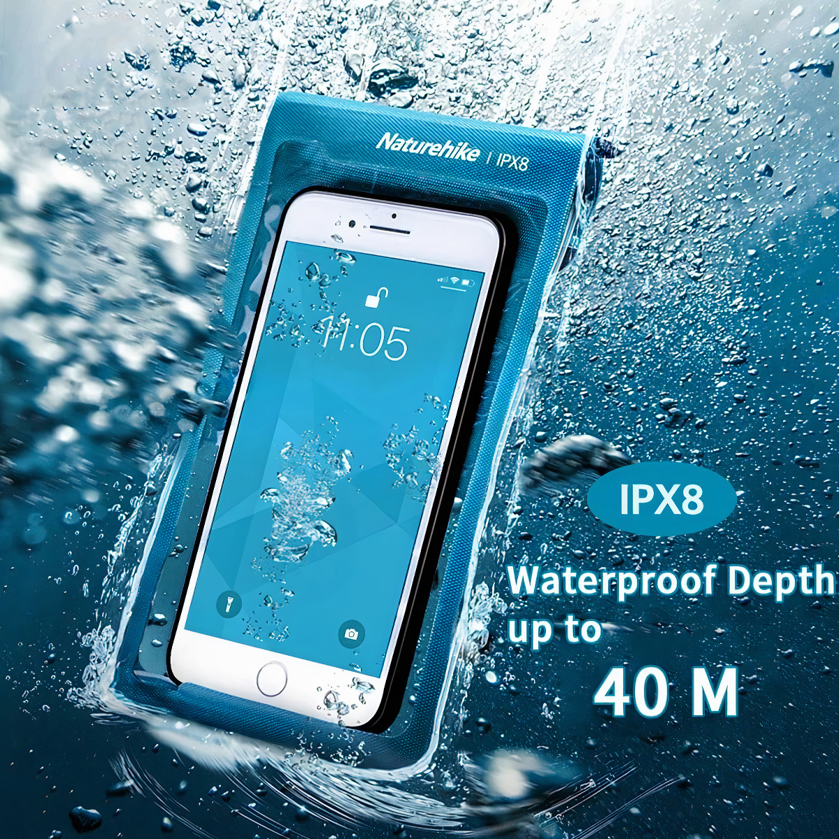 Naturehike Túi Đựng Điện Thoại Chống Nước, Cảm Ứng Nhạy Bén