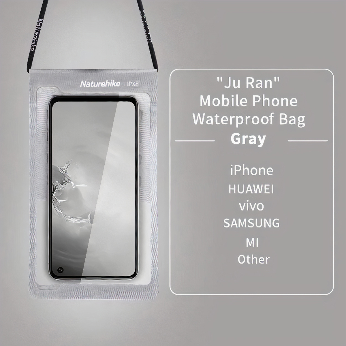 Naturehike Túi Đựng Điện Thoại Chống Nước, Cảm Ứng Nhạy Bén
