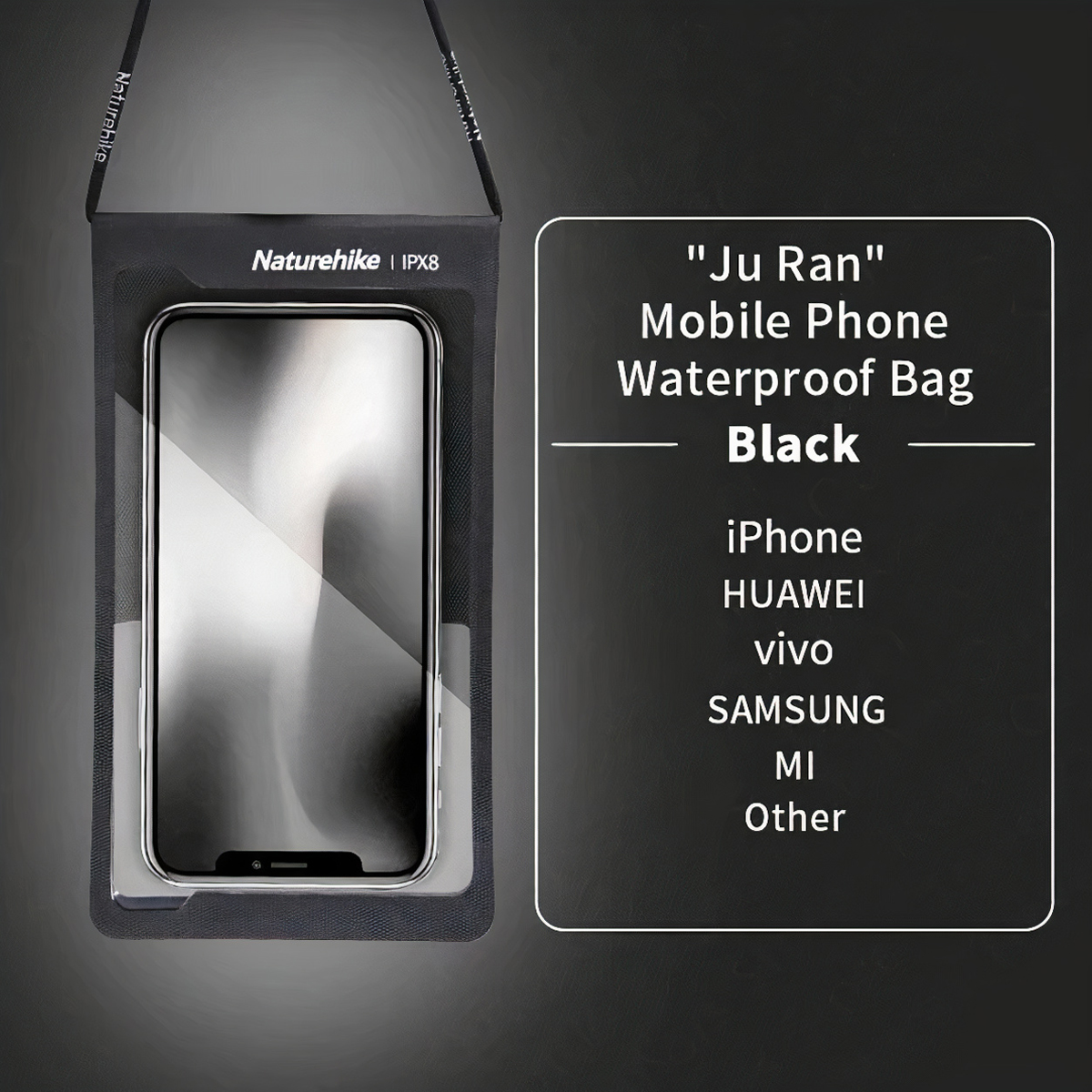 Naturehike Túi Đựng Điện Thoại Chống Nước, Cảm Ứng Nhạy Bén