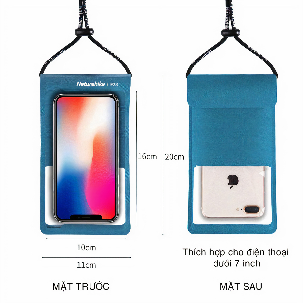 Naturehike Túi Đựng Điện Thoại Chống Nước, Cảm Ứng Nhạy Bén